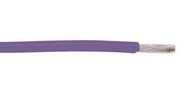 HOOK-UP WIRE, 24AWG, VIOLET, 30.5M
