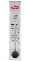 AIR FLOWMETER, 100PSI, 2SCFH, 1/8" FNPT