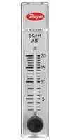 AIR FLOWMETER, 100PSI, 20SCFH, 1/8" FNPT