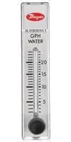 LIQUID FLOWMETER, 100PSI, 24GPH, 1/8"