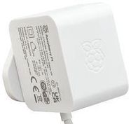 POWER SUPPLY, USB-C, 5.1V, 5A, WHITE
