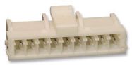 CONNECTOR HOUSING, RCPT, 9POS, 2MM