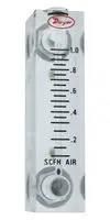 FLOWMETER, 0.1 TO 1SCFH, 100PSI