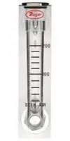 FLOWMETER, 20 TO 200SCFH, 100PSI