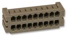 CONNECTOR HOUSING, RCPT, 18POS, 2MM