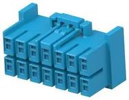 RECT POWER HOUSING, RCPT, 14POS, 4MM
