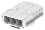 RECT POWER HOUSING, RCPT, 3POS, 6.2MM