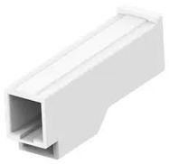 RECT POWER HOUSING, RCPT, 1POS, 6.2MM