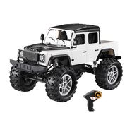 Remote control RC remote control car 1:14 Double Eagle (white) Land Rover Defender (pick-up) E332-003, Double Eagle