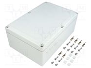 Enclosure: multipurpose; X: 164mm; Y: 244mm; Z: 95mm; EURONORD 3; ABS FIBOX