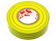 Tape: electrical insulating; W: 19mm; L: 25m; Thk: 0.13mm; rubber SCAPA