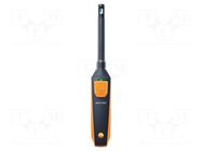 Thermo-hygrometer; -20÷60°C; 0÷100%RH; 0.1°C; 0.1%RH; Smart Probe TESTO