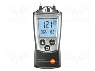 Thermo-hygrometer; LCD; -10÷50°C; 0÷100%RH; Accur: ±0.5°C; IP20 TESTO