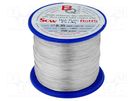 Silver plated copper wires; 0.35mm; 250g; Cu,silver plated; 312m BQ CABLE