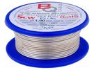Silver plated copper wires; 1mm; 100g; Cu,silver plated; 14m BQ CABLE