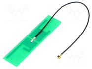 Antenna; WiFi; 3dBi; linear; for ribbon cable; 50Ω; -40÷85°C SR PASSIVES