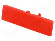Protection; red; Width: 5mm; polyamide; -25÷100°C POKÓJ