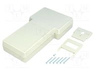 Enclosure: for devices with displays; X: 131mm; Y: 237mm; Z: 45mm GAINTA