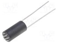 Inductor: ferrite; Number of coil turns: 4; Imp.@ 25MHz: 754Ω RICHCO