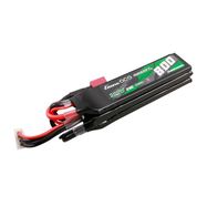 Gens ace 25C 800mAh 3S1P 11.1V NUNCHUCK 3X Airsoft Gun Lipo Battery with Deans(T) Plug, Gens ace