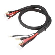 Gens Ace 2S/4S Charge Cable: 4mm & 5mm Bullet With 4.0mm Bullet Connector, Gens ace