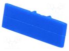 Protection; blue; Width: 7.8mm; polyamide; -25÷100°C; ZG-G10 POKÓJ