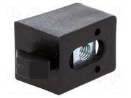 Holder; for profiles,glass mounting; Width of the groove: 6mm FATH