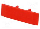 Protection; red; Width: 10mm; polyamide; -25÷120°C; UL94V-0; ZUG-10 POKÓJ