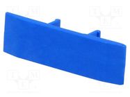 Protection; blue; Width: 10mm; polyamide; -25÷120°C; UL94V-0 POKÓJ