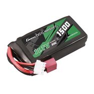 Gens ace 35C 1500mAh 3S1P 11.1V Airsoft Gun Lipo Battery with T Plug, Gens ace