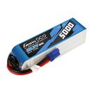 Gens ace 5000mAh 22.2V 60C 6S1P Lipo Battery Pack with EC5 Plug connector, Gens ace