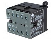 Contactor: 3-pole; NO x3; Auxiliary contacts: NO; 60VDC; 6A; BC6 ABB