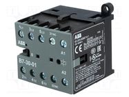 Contactor: 3-pole; NO x3; Auxiliary contacts: NC; 110÷127VAC; 7A ABB