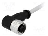 Connector: M12; plug; PIN: 4; female; A code-DeviceNet / CANopen HARTING