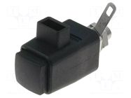 Laboratory clamp; black; 300VDC; 16A; screw,spring clamp; nickel SCHÜTZINGER
