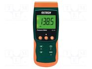 Data logger; pressure; Power supply: battery LR6 AA 1,5V x6 EXTECH