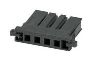 CONNECTOR HOUSING, RCPT, 4POS, 5.08MM