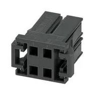CONNECTOR HOUSING, RCPT, 4POS, 5.08MM
