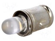 LED lamp; white; BA7S; 24VDC; 24VAC POLAM-ELTA