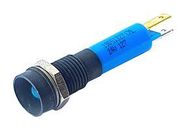 LED PANEL INDICATOR, BLUE, 8MM, 24V