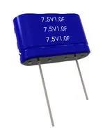 SUPERCAPACITOR, EDLC, 1F, 7.5V, RADIAL