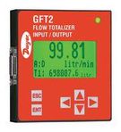 FLOW TOTALIZER,0-5 VDC INPUT,RS-232 SER