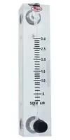 AIR FLOWMETER, 100PSI, 3SCFH, 1/8" FNPT