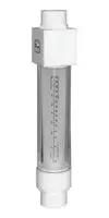 VARIABLE AREA FLOWMETER, 31.69GPH, 3/8"