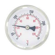 BI-METAL, HOT WATER THERMOMETER WITH BR
