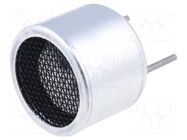 Sensor: ultrasonic transducer; f: 25kHz; Ø16.2x12mm; aluminium SENCERA