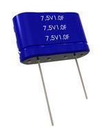 SUPERCAPACITOR, EDLC, 0.22F, 7.5V/RADIAL