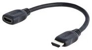 CABLE ASSY, HDMI PLUG-RCPT, 152.4MM