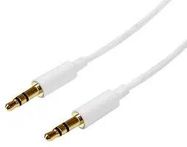 CBL ASSY, 3.5MM MINI JACK PLUG-PLUG, 1M