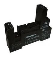 RELAY SOCKET, 8A, 300VAC, 8PIN, DIN RAIL